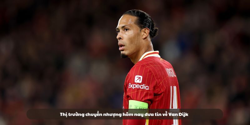 Thị trường chuyển nhượng hôm nay đưa tin về Van Dijk Thị trường chuyển nhượng hôm nay đưa tin về Van Dijk